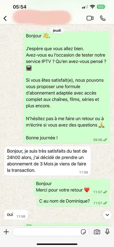 IPTV France sur Smart TV