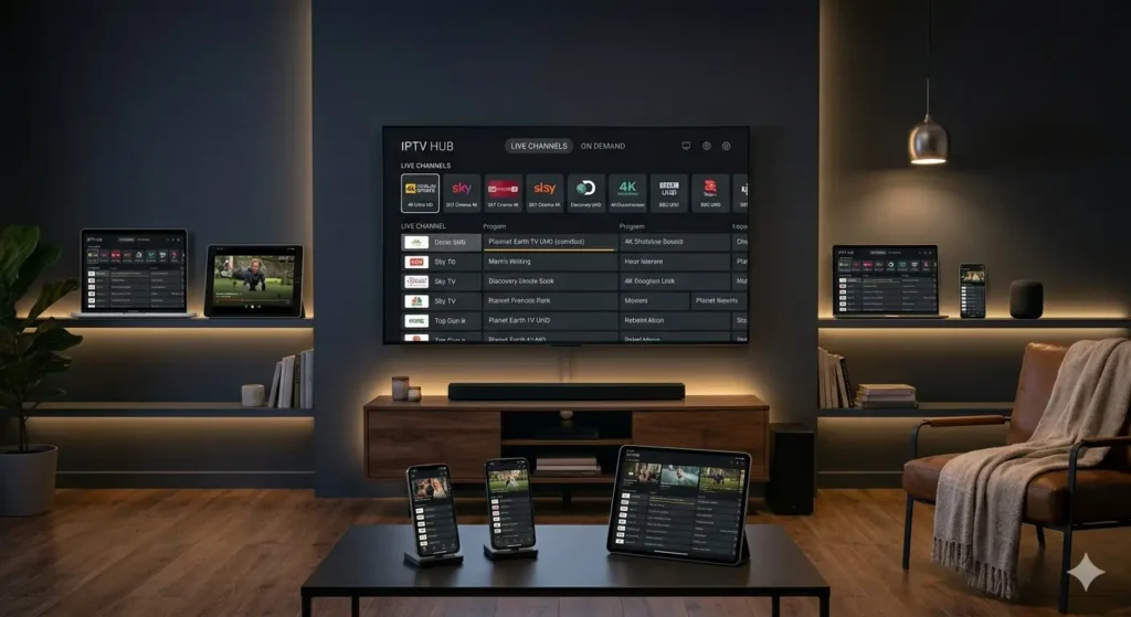 IPTV stable sans coupure solution streaming 4K